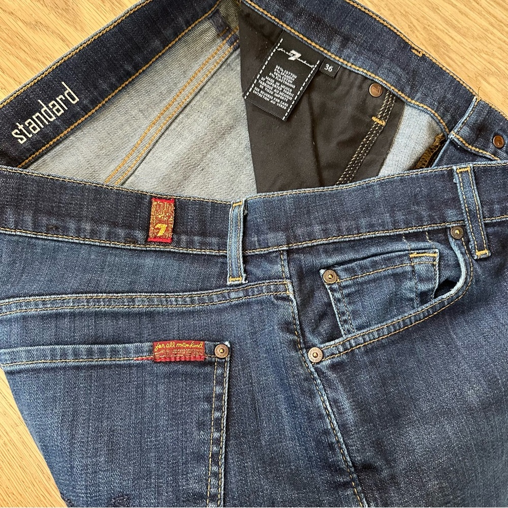 7 For All Mankind Standard Jeans - Picture 3 of 8